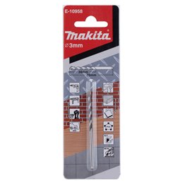 Broca TCT, 3 x 70 mm, Omnibohrer Makita E-10958