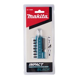 Set de punta Impact Black, 8 pcs Makita E-11994