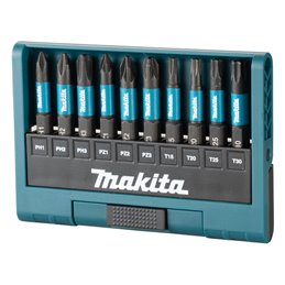 Set de punta Impact Black, 10 pcs Makita E-12011