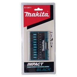 Set de punta Impact Black, 10 pcs Makita E-12011