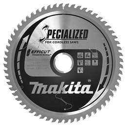 Disco sierra circular , Efficut T.C.T, 216 x 30 mm, 60 D Makita E-12267