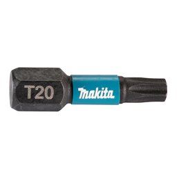 Punta Impact Black, D 20, 25 mm, 25 pcs Makita E-12382