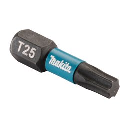 Punta Impact Black, T25, 25 mm, 25 pcs Makita E-12398