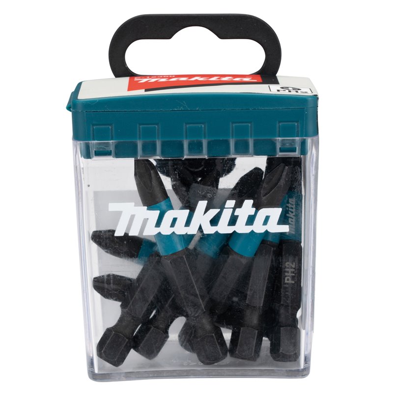 Punta Impact Black, PH2, 50 mm, 10 pcs Makita E-12407