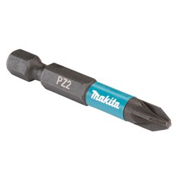 Punta Impact Black, PZ2, 50 mm, 10 pcs Makita E-12413