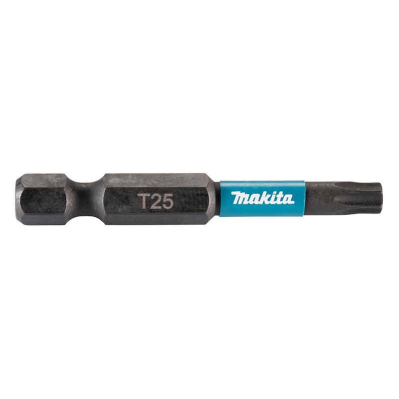 Punta Impact Black, T25, 50 mm, 10 pcs Makita E-12435