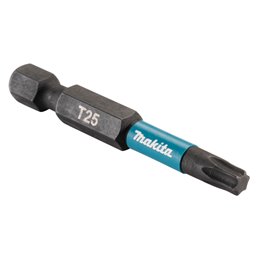 Punta Impact Black, T25, 50 mm, 10 pcs Makita E-12435