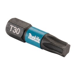 Punta Impact Black, T30, 25 mm, 25 pcs Makita E-12653