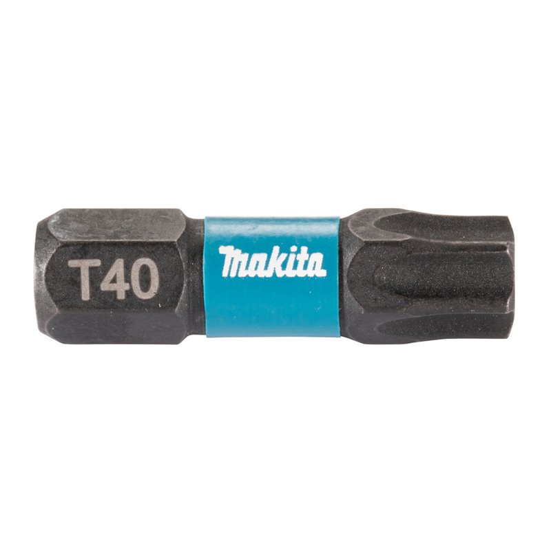 Punta Impact Black, T40, 25 mm, 25 pcs Makita E-12669