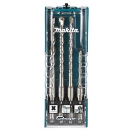 Set de brocas T.C.T, para SDS-PLUS, 4 x 12 pcs Makita E-13596-12