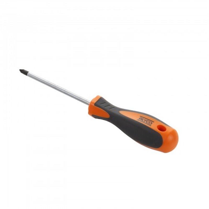 Destornillador Pozidrive Alyco Orange Pz0X75 Alyco