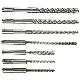 Broca  Set, T.C.T, para SDS-PLUS, Nemesis 2, 7 pcs Makita E-14928