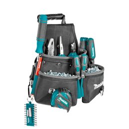 Bolsa de fijación de 3 bolsillos Makita E-15207