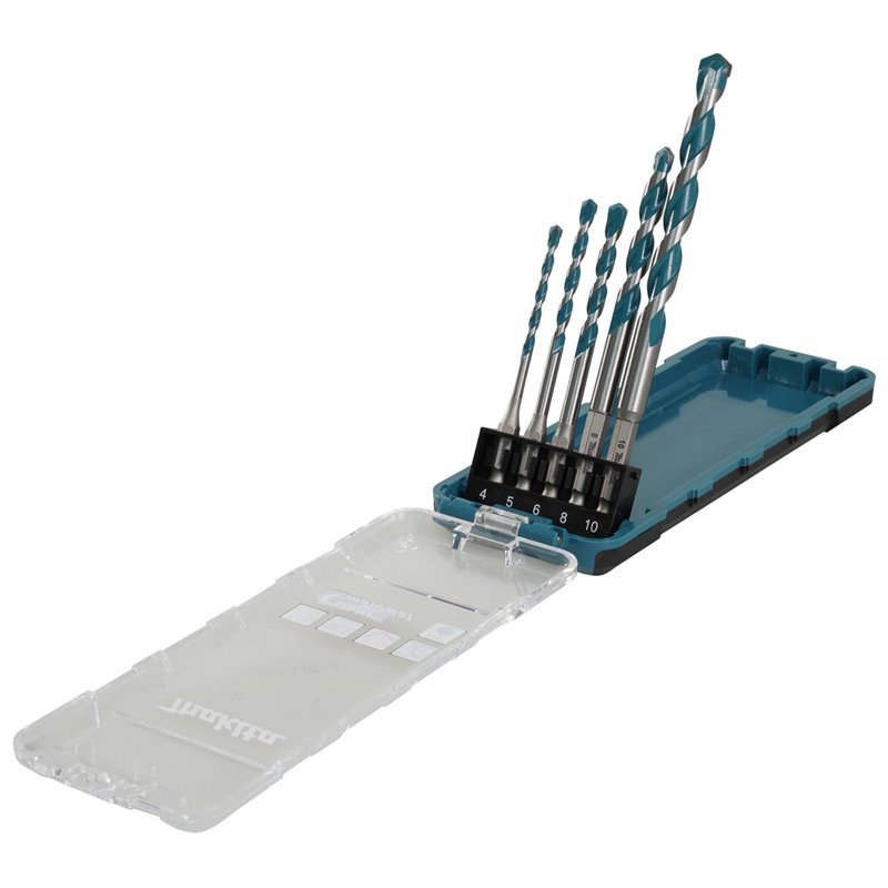 Set de brocas multimaterial T.C.T 5pcs, Makita E-16732