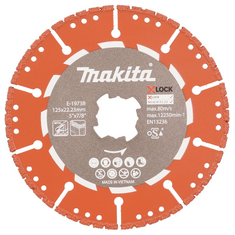 Disco de diamante 125 mm Makita E-19738