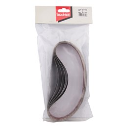 Lija de banda 30 x 533 mm, 80G, 5 pcs Makita P-01199