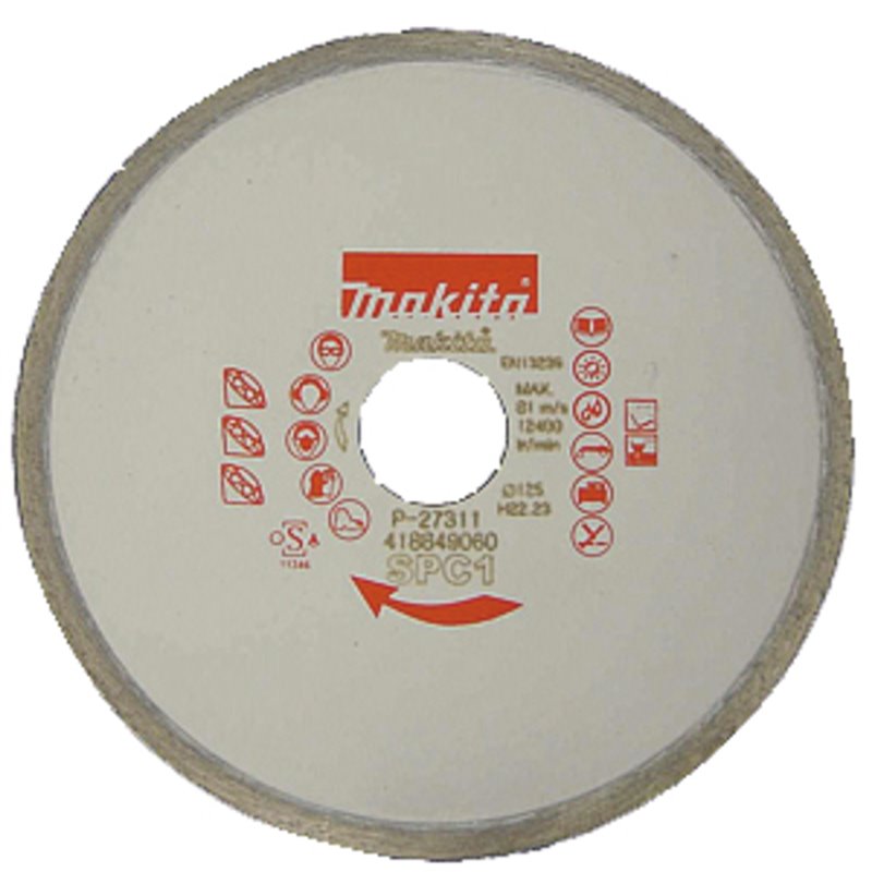 Disco de corte diamante, 125 mm Makita P-27311