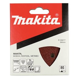 Lijas de velcro 94 mm, 80G Makita P-33277