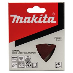 Lijas de velcro 94 mm, 240G Makita P-33320