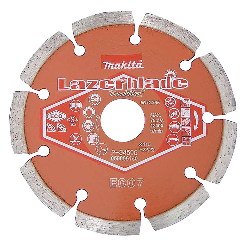 Disco de diamante 115 x 22,23 mm Makita P-34506