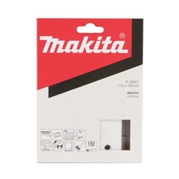 Lijas de velcro 114 x 102 mm, 150G Makita P-35857