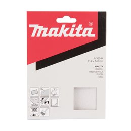 Lijas de velcro 114 x 140 mm, 100G Makita P-36544