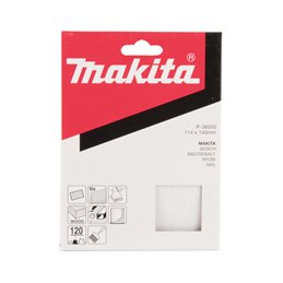 Lijas de velcro 114 x 140 mm, 120G Makita P-36550