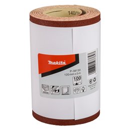 Rollo de lija, 120 mm x 5 m, 100G Makita P-38130