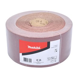 Rollo de lija, 120 mm x 50 m, 60G Makita P-38205