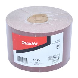 Rollo de lija, 120 mm x 50 m, 240G Makita P-38255