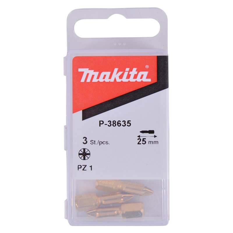 Punta, Diamante, PZ1, 25 mm, 3 pcs Makita P-38635