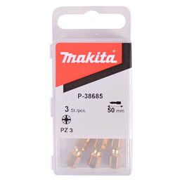 Punta, Diamante, PZ3, 50 mm, 3 pcs Makita P-38685