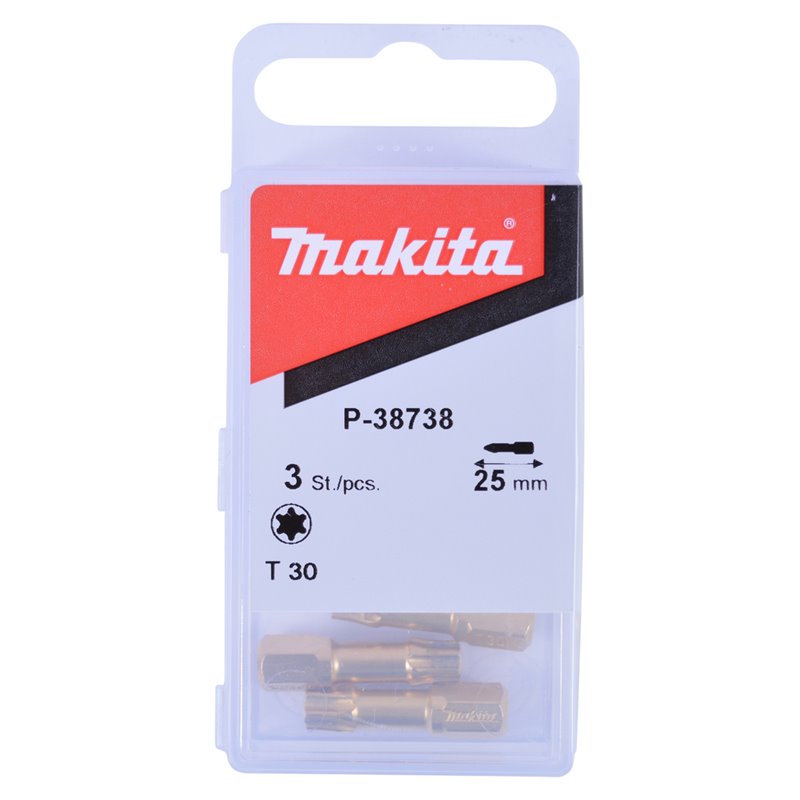 Punta, T30, 25 mm, 3 pcs Makita P-38738