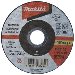 Disco de corte 115 x 1,6 x 22,23 mm Makita P-53126