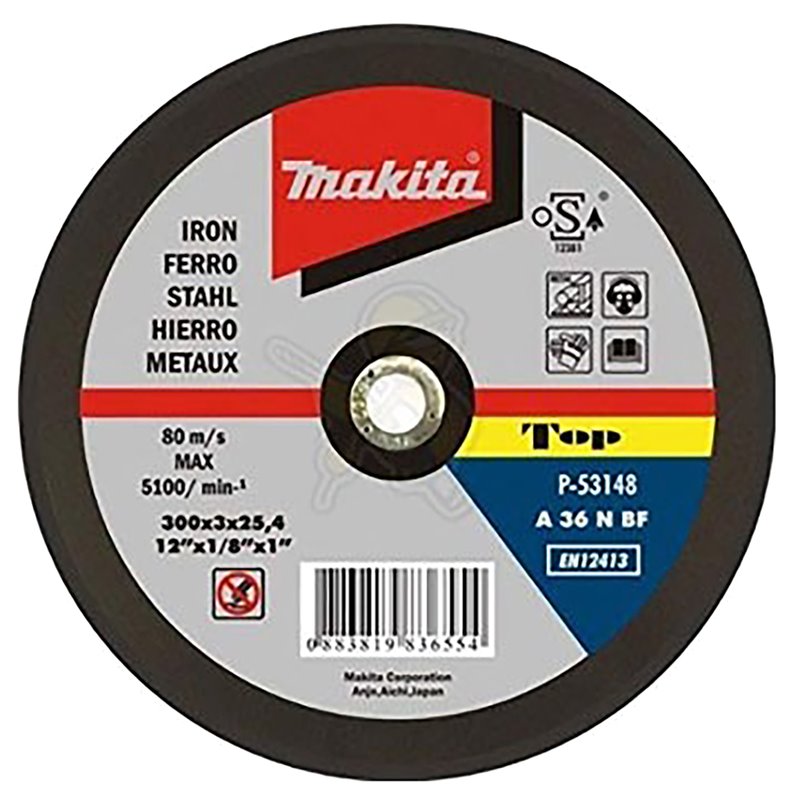 Disco de corte 300 x 25 x 3,0 mm Makita P-53148