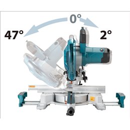 Ingletadora telescópica Makita LS1110F