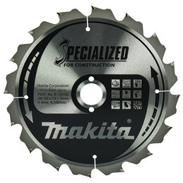 Disco HM sierra circular,, Specialized T.C.T, 235 x 30 mm, 16 T Makita B-33560