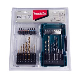 Set de puntas y brocas 29 pcs Makita E-07054