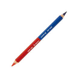 Kit 3 lápices Duo azul-rojo / 502453 Bellota