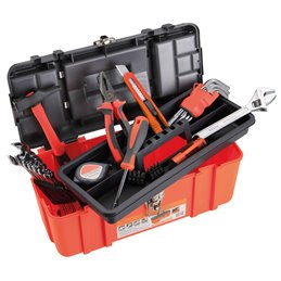 Caja Htas. Plástico 33 Pzas Alyco Orange 170796