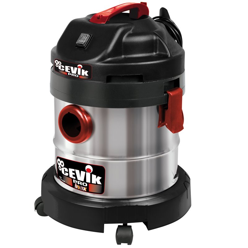 Aspirador Inox. Sol/Liq. 20Lts Cevik Pro Ce-Pro20X