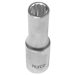 Llave Vaso 1/2' Larga 12 Caras 32 Mm Alyco 190702