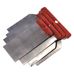 Set 4 Espatulas Acero Cevik Ce-2238