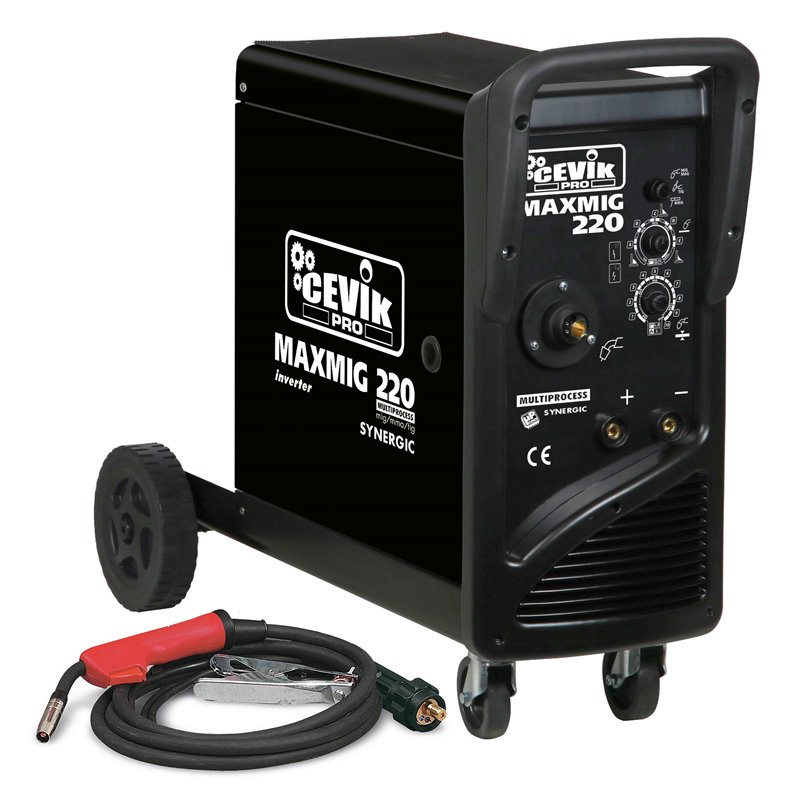 Sold.Inverter Hilo Mig/Tig/Mma 180A Cevik Pro Ce-Maxmig220