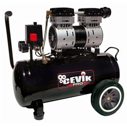 Compresor Silencioso 24L.1.5Hp Cevik Pro Ca-Pro24Silenc