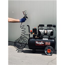Compresor Silencioso 25L.1.5Hp Cevik Pro Ca-Pro25Silenc