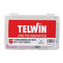Kit 14Pcs Consumibles Soldadura Tig Telwin Te-804138