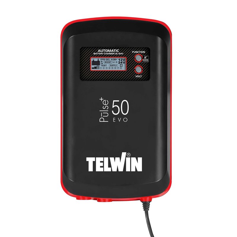 Pulse 50 Evo 230V 6V/12V/24V Telwin Te-807611 Pulse 50 Evo 230V 6V/12V/24V Telwin Te-807611