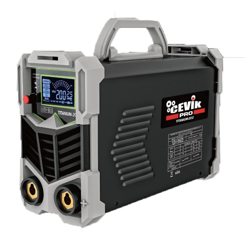 Soldador Inv. Mma 200A Cevik Pro Ce-Titanium202