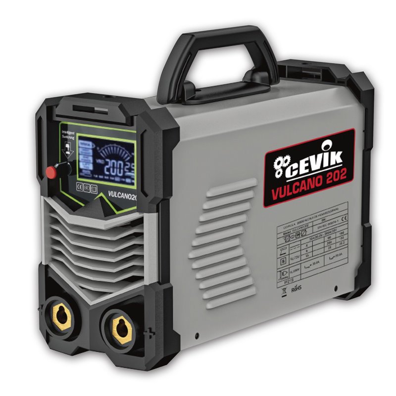 Soldador Inv. Mma 200A Cevik Pro Ce-Vulcano202